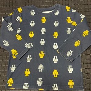 Garanimals Long Sleeve Boys Robot Shirt
